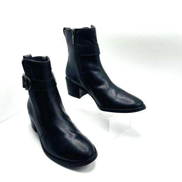 Paul Green Black Vanessa Buckled Chelsea boots UK 5.5 / US 8 - Picture 6 of 15